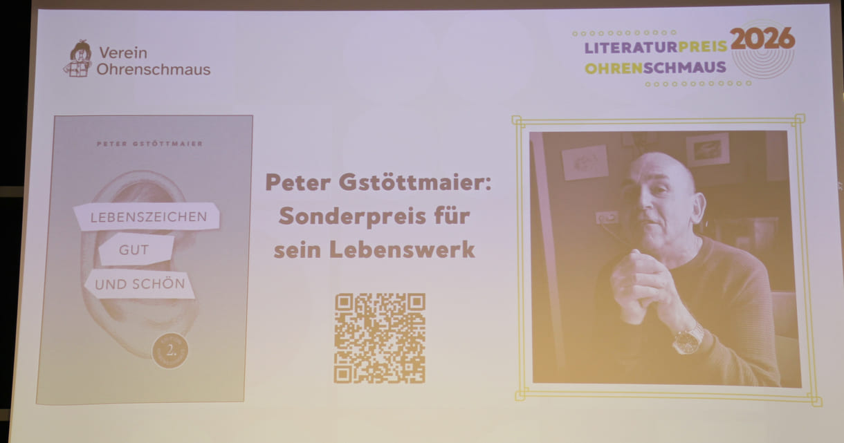 Folie zum Lebenswerk-Preis