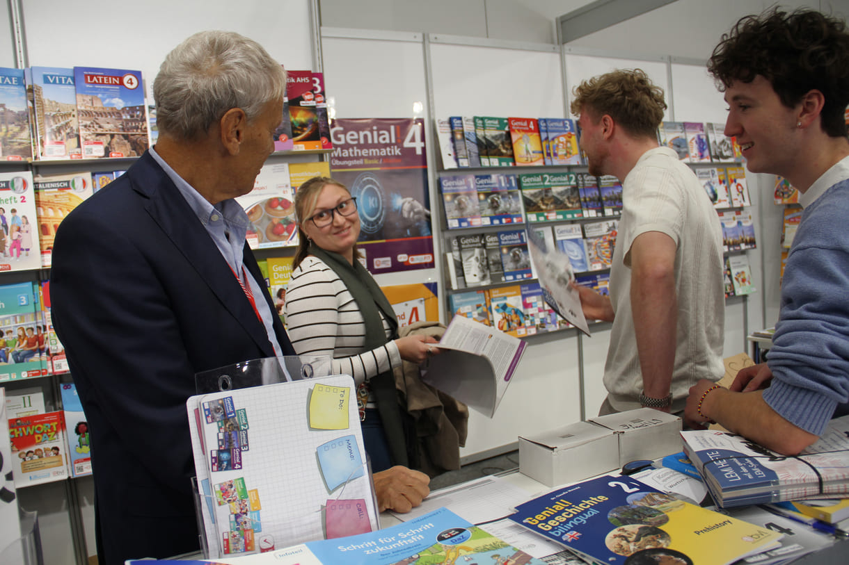Impression von der Interpädagogica 2025 in der Messe Wien