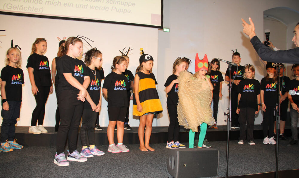 Kinder der Volksschule aus dem steirischen Retznei sangen den Auftakt zur Preisverleihung