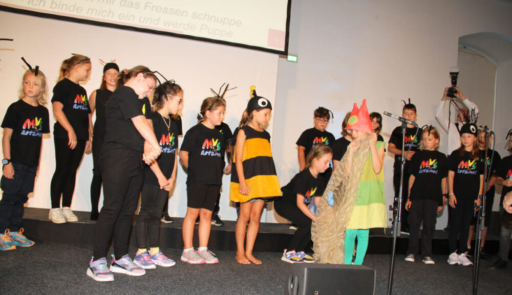 Kinder der Volksschule aus dem steirischen Retznei sangen den Auftakt zur Preisverleihung