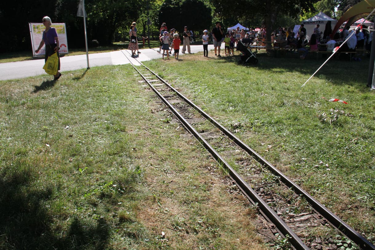 Schienn der Liliputbahn