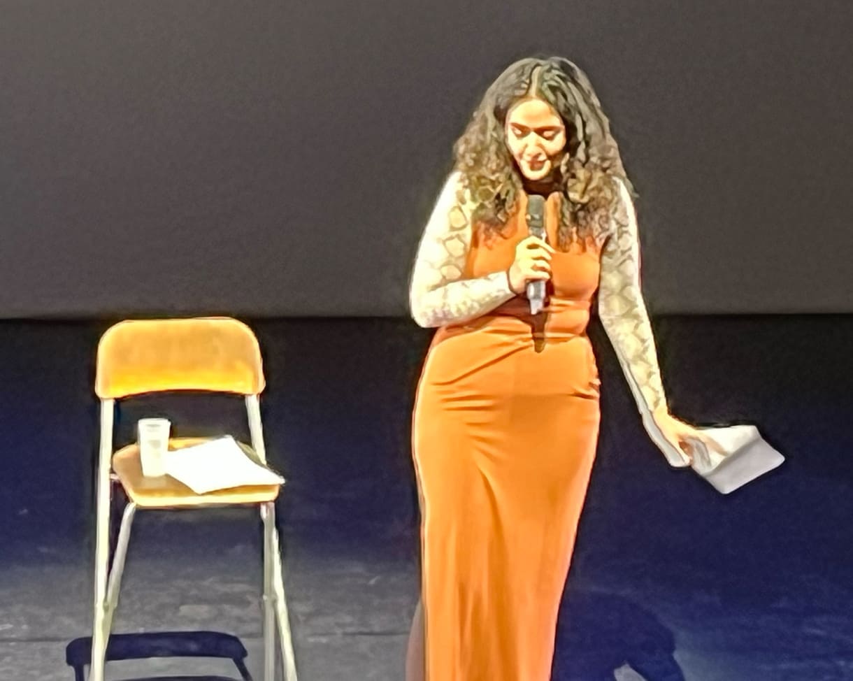 Magdalena Al-Ghraibawi hatte ihren ersten - großen - Comedy-Auftritt