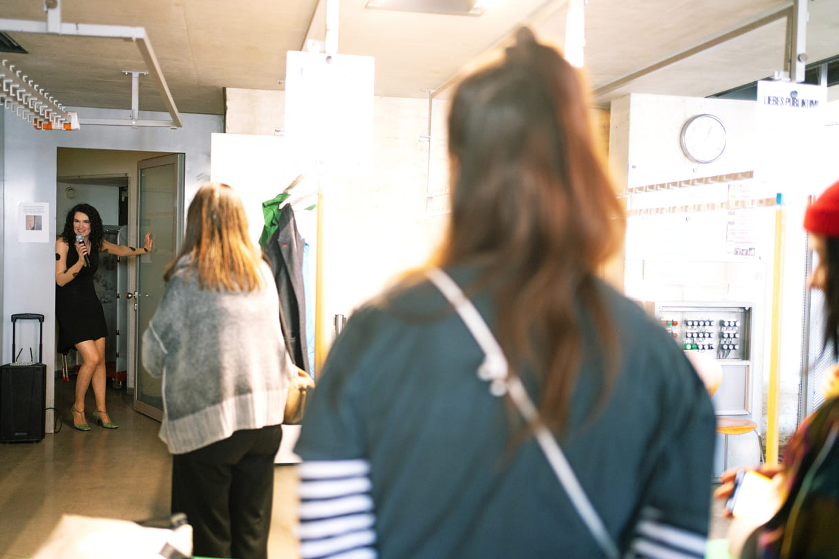 Szenenfoto aus der Generalprobe zu 