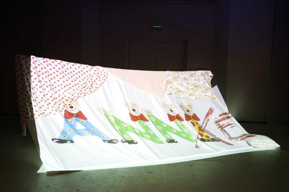 Szenenfoto aus der Generalprobe zu 