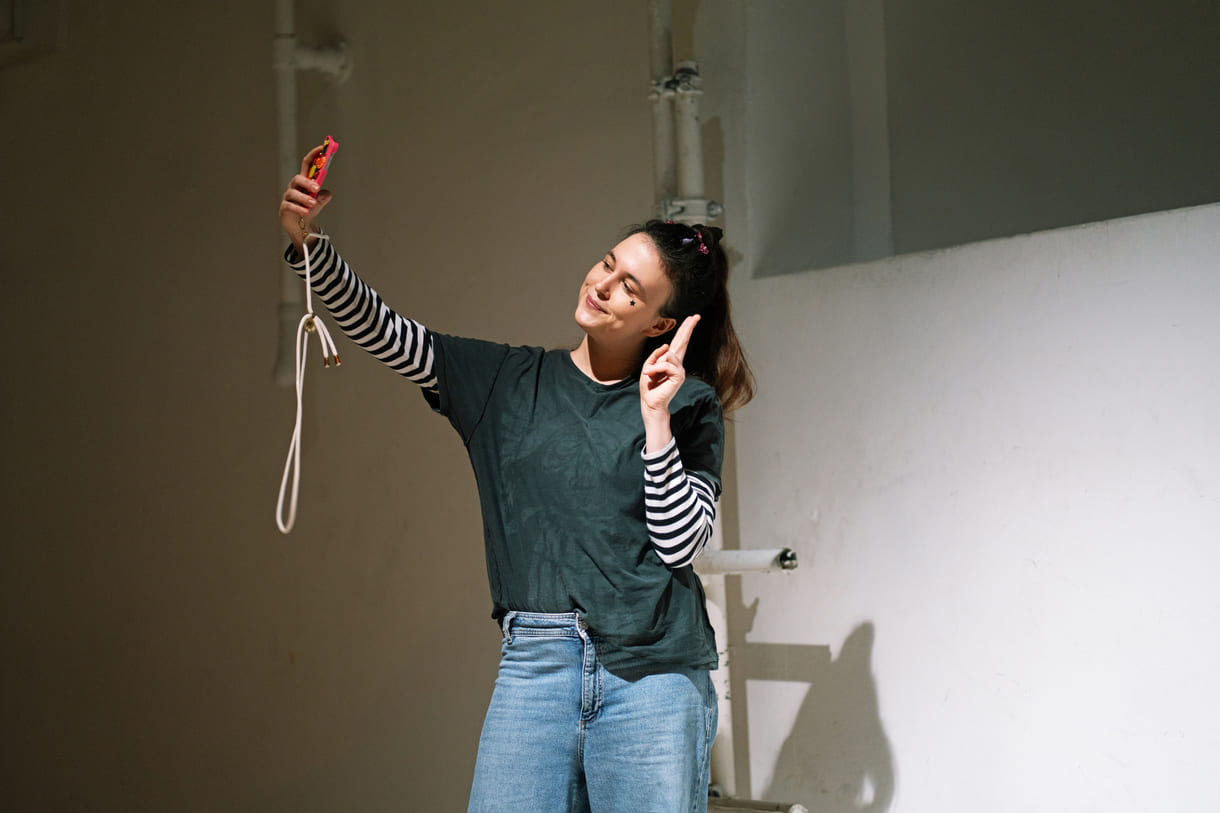 Szenenfoto aus der Generalprobe zu 