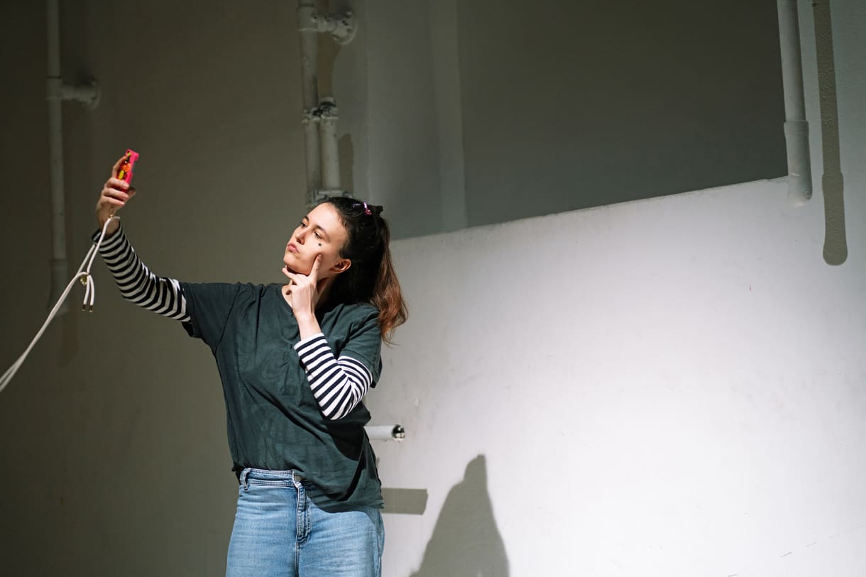 Szenenfoto aus der Generalprobe zu 