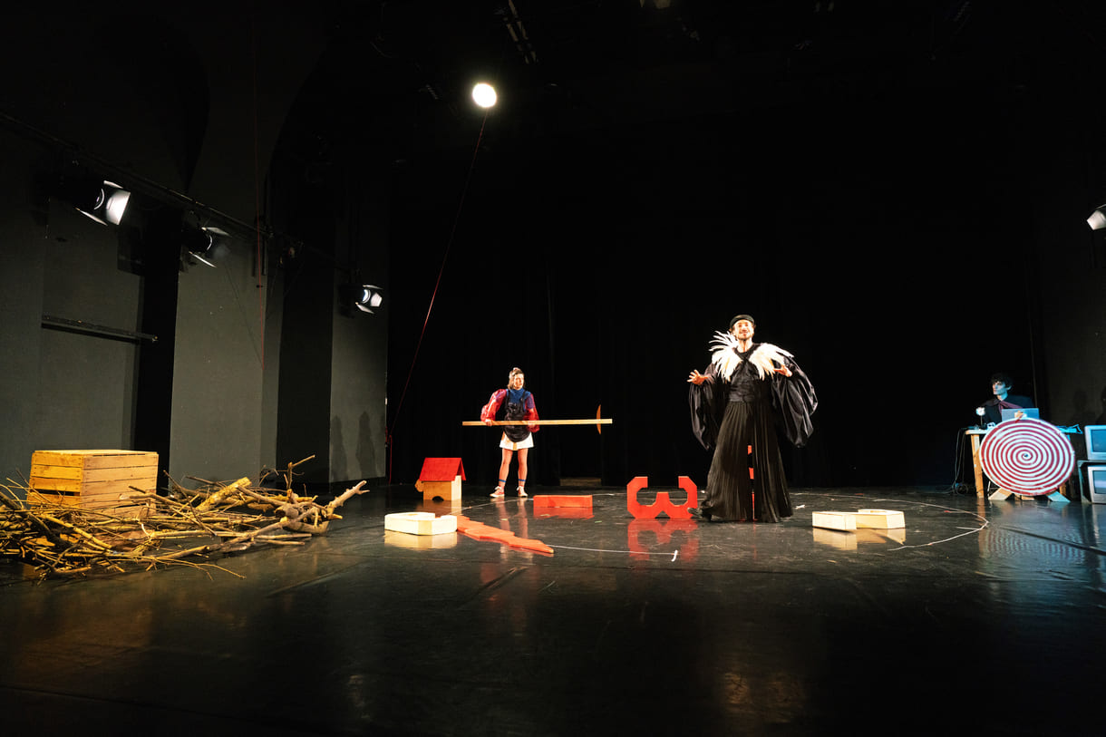 Szenenfoto aus der Generalprobe für 