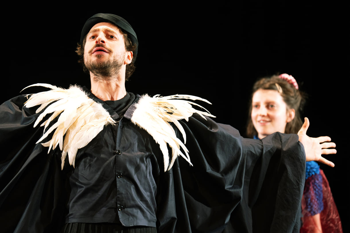 Szenenfoto aus der Generalprobe für 