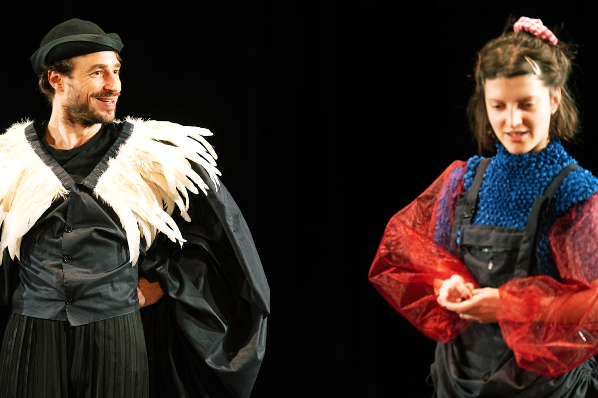 Szenenfoto aus der Generalprobe für 