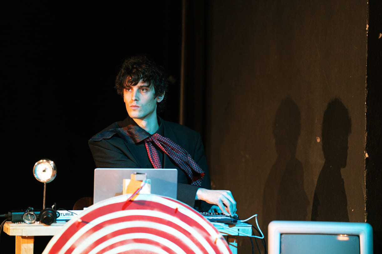 Szenenfoto aus der Generalprobe für 