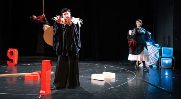 Szenenfoto aus der Generalprobe für "Kairos"