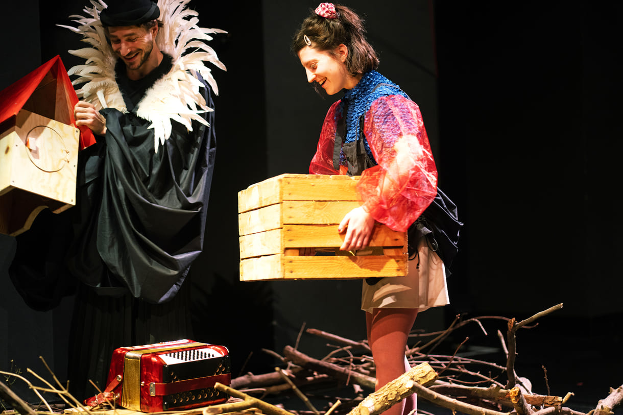 Szenenfoto aus der Generalprobe für 