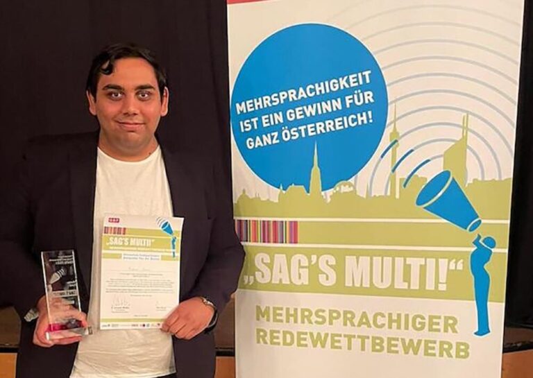 Preisträger von "Sag's Multi!" im vorvorigen Schuljahr