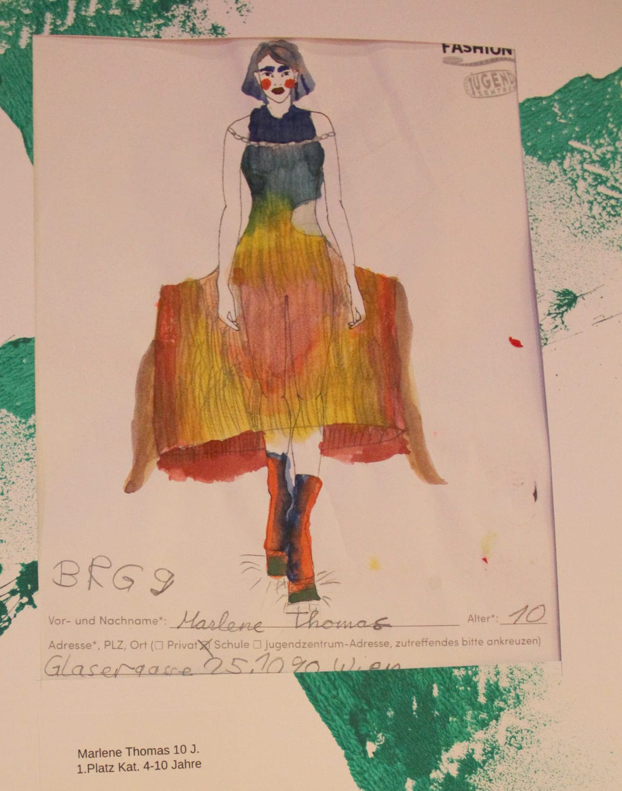 Entwurf von Maja Marlene Thomas, 10