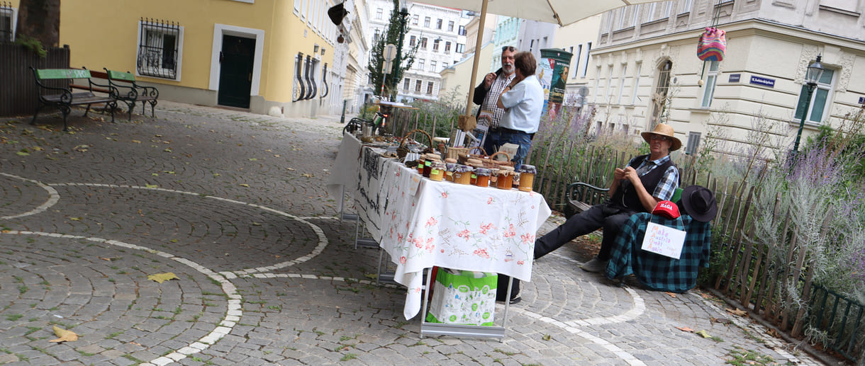 Marmeladen gab's bei diesem Stand
