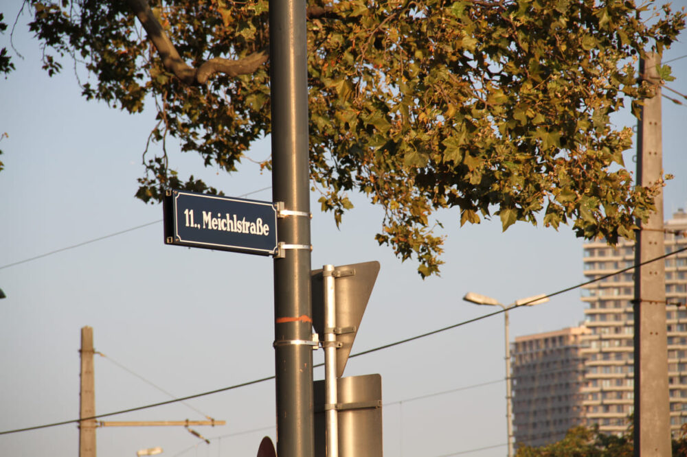 Auch die Meichlstraße mündet in den Kreis(verkehr)