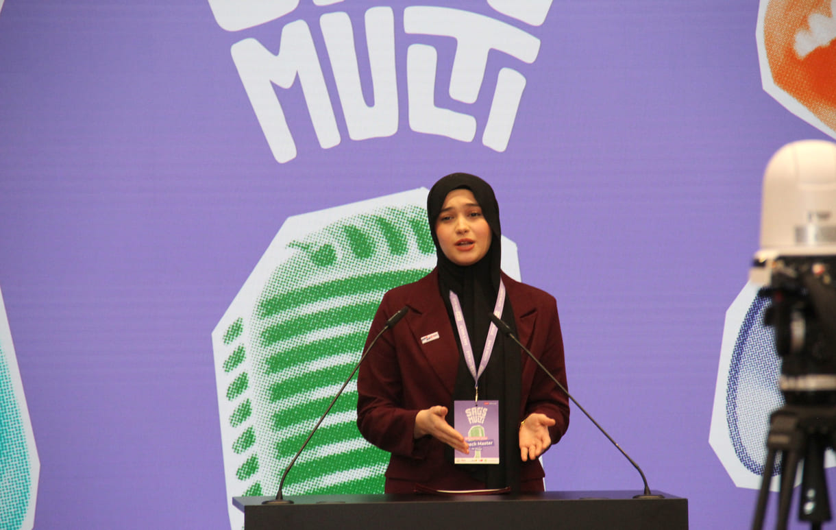 Meryem Çetinkaya (HAK, bfi Wien), sprach Türkisch und natürlich Deutsch