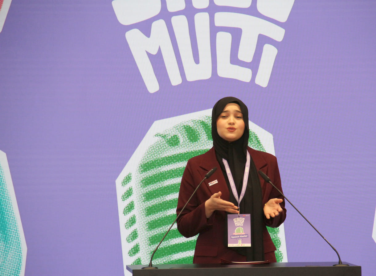 Meryem Çetinkaya (HAK, bfi Wien), sprach Türkisch und natürlich Deutsch