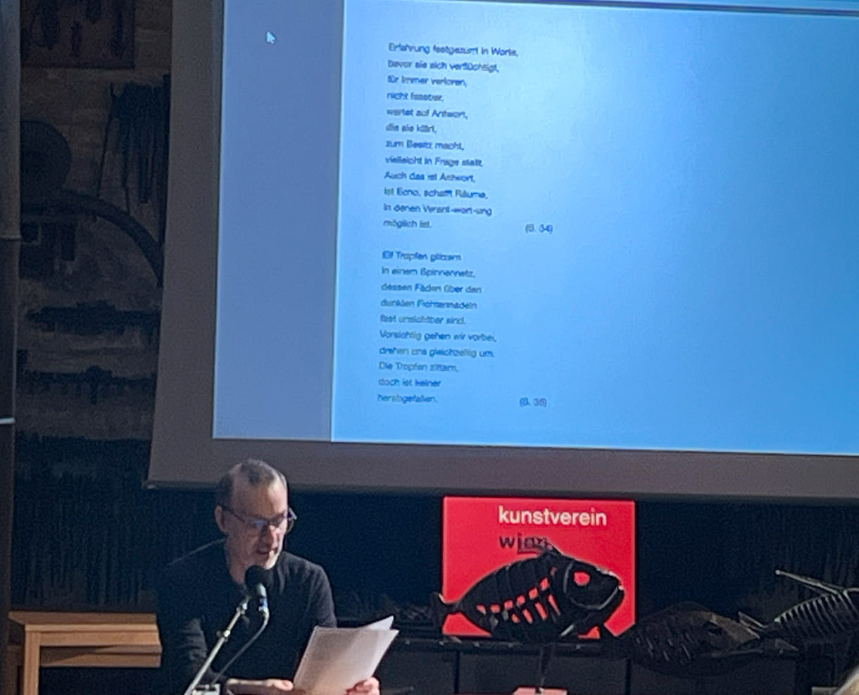 Michael Hammerschmid, selber Lyriker: Erfahrungen festgezurrt in Worte – über Haltung und Poesie in Renate Welshs Gedichten aus ihrem Lyrkband 