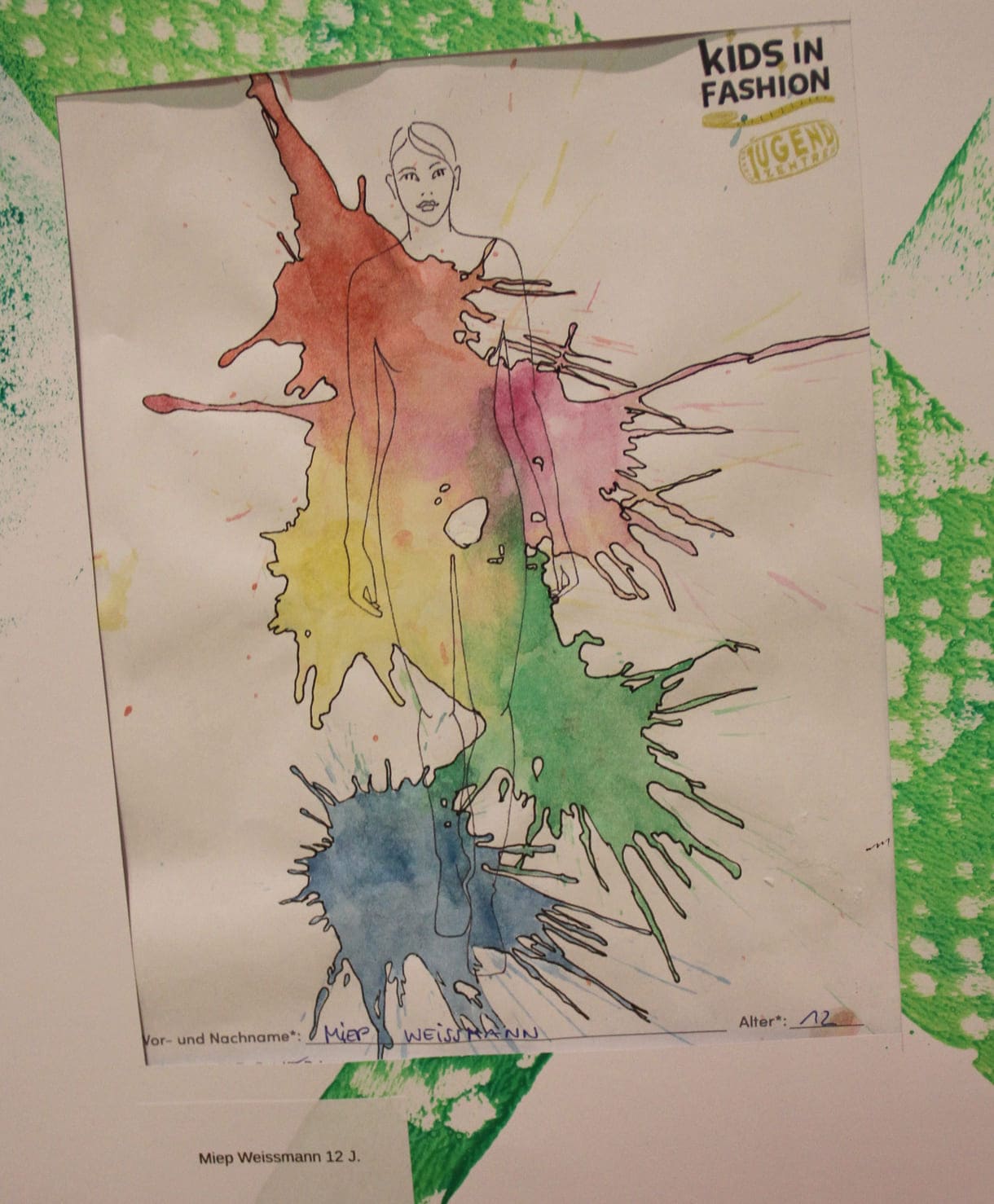 Entwurf von Miep Weissmann, 12