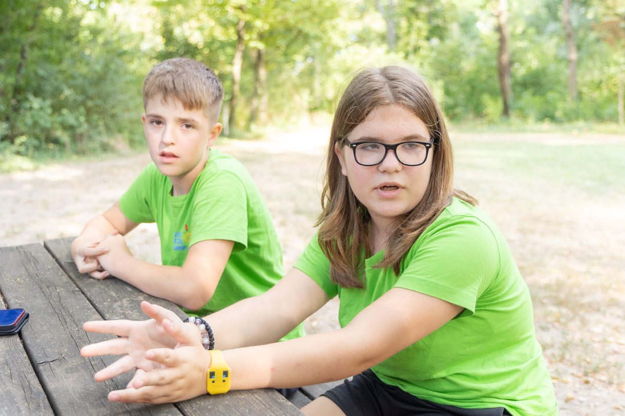 Mihail Mladenovikj und Natalija Zdravkovska beim Medien-Gespräch