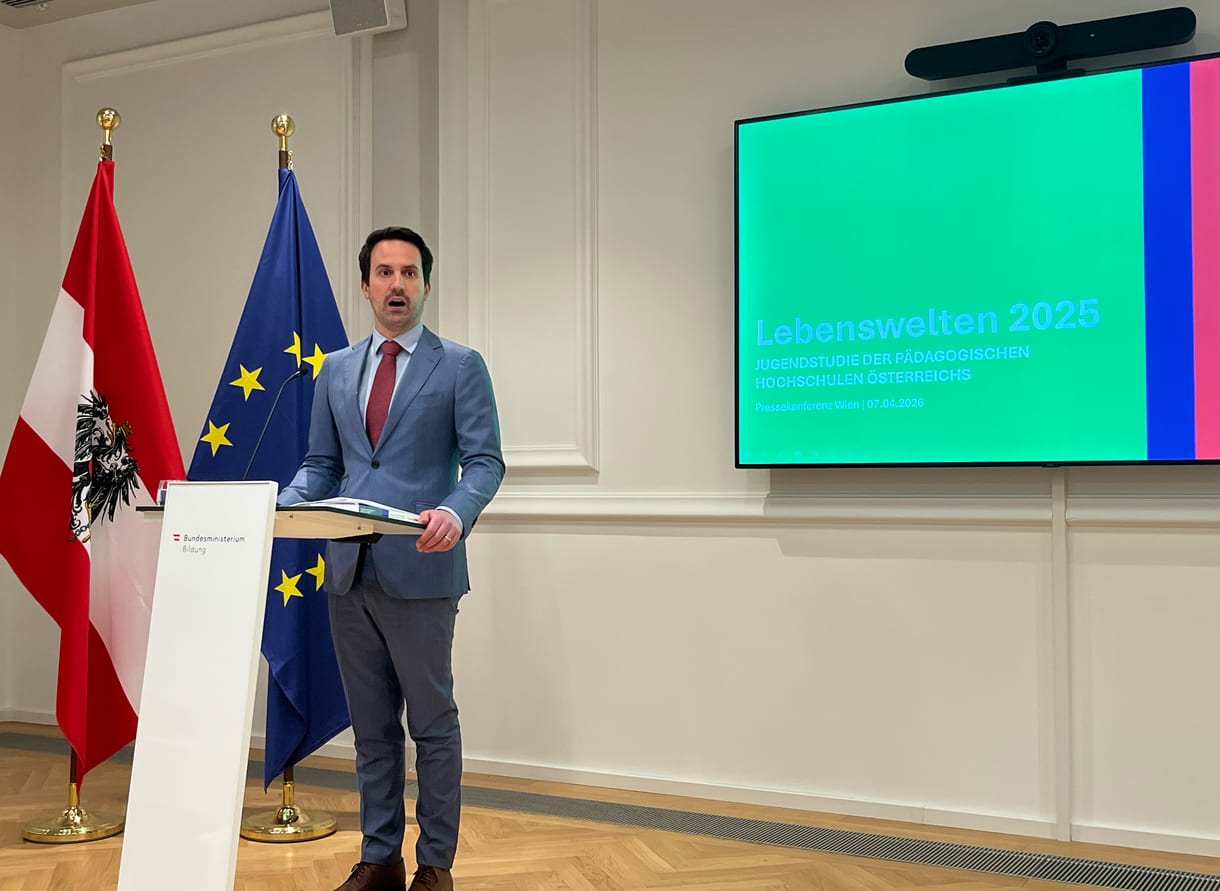 Bildungsminister Christoph Wiederkehr