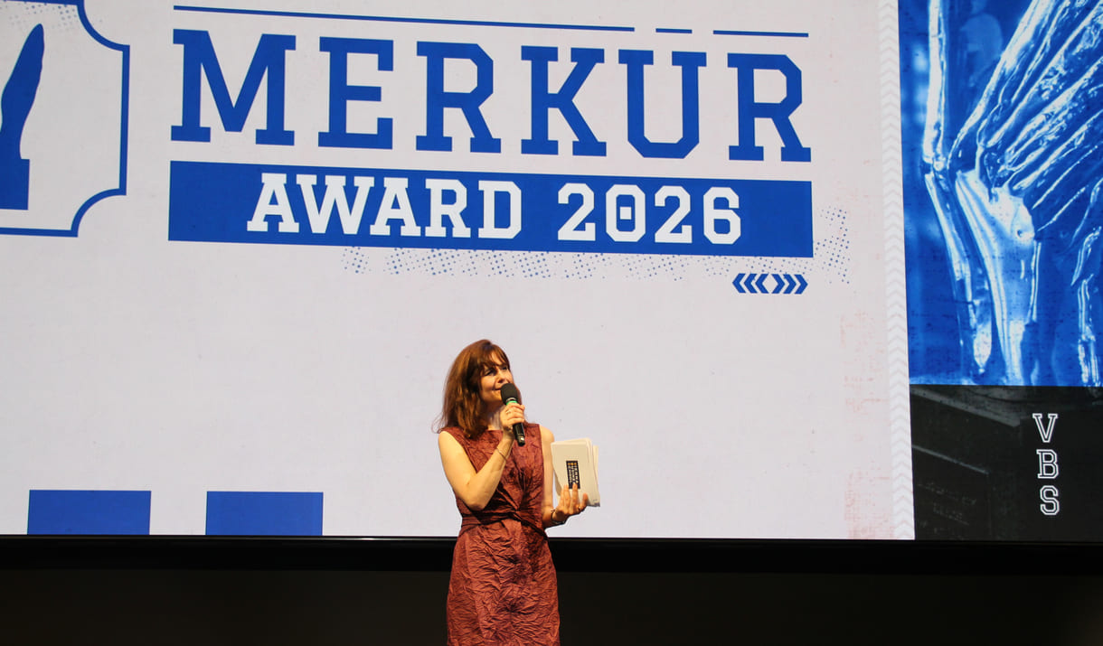 Moderatorin Daniela Zeller