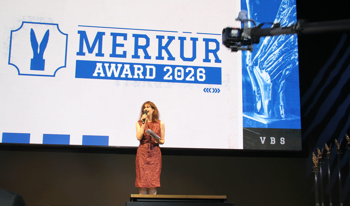 Moderatorin Daniela Zeller