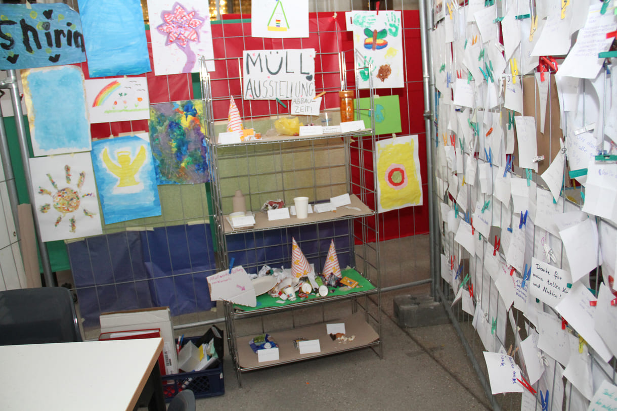 Müll-Ausstellung im Museum