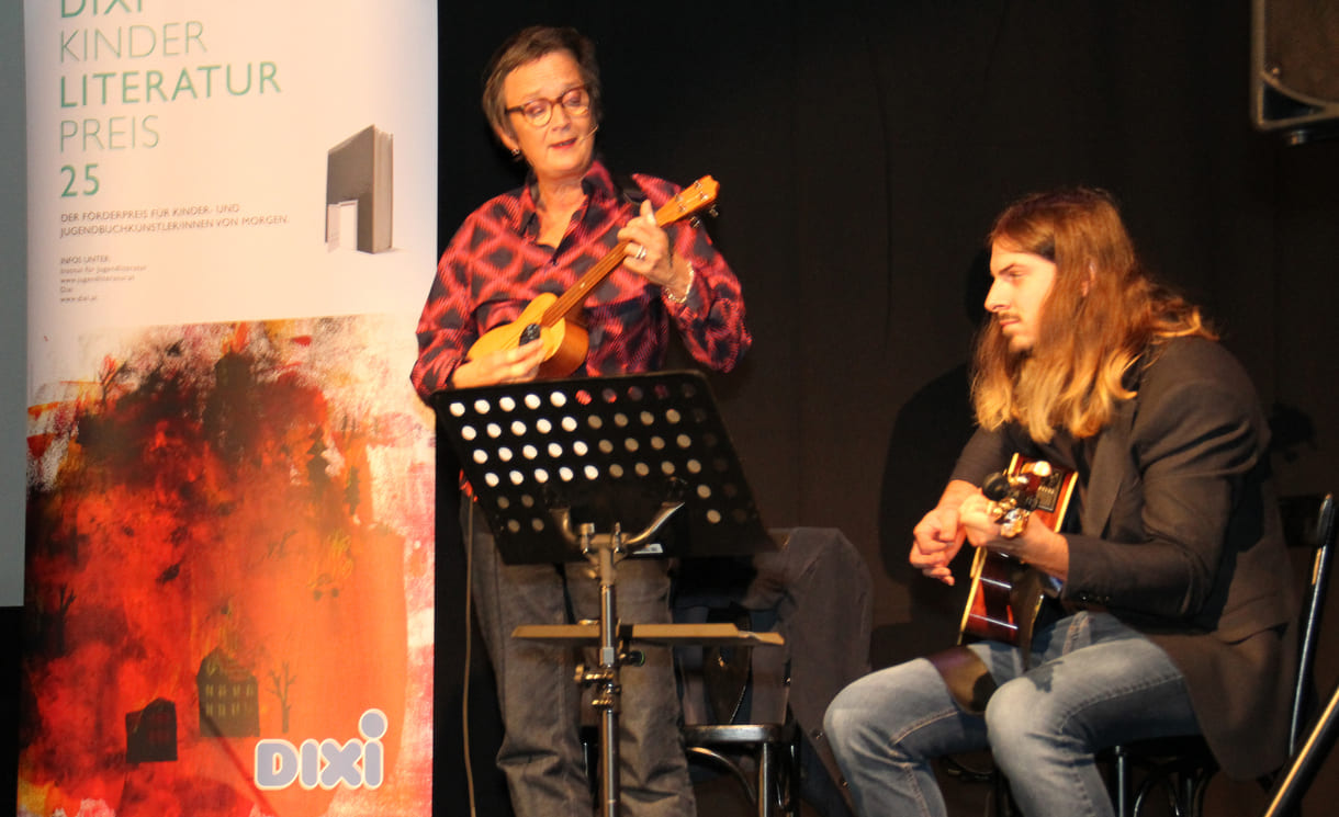 Musikduo Little esmeraldas*taxi – Astrid*Walenta und Gernot Hochstöger