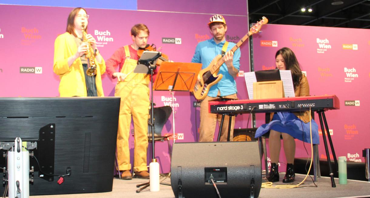 Passende musikalische Umrahmung durch das 