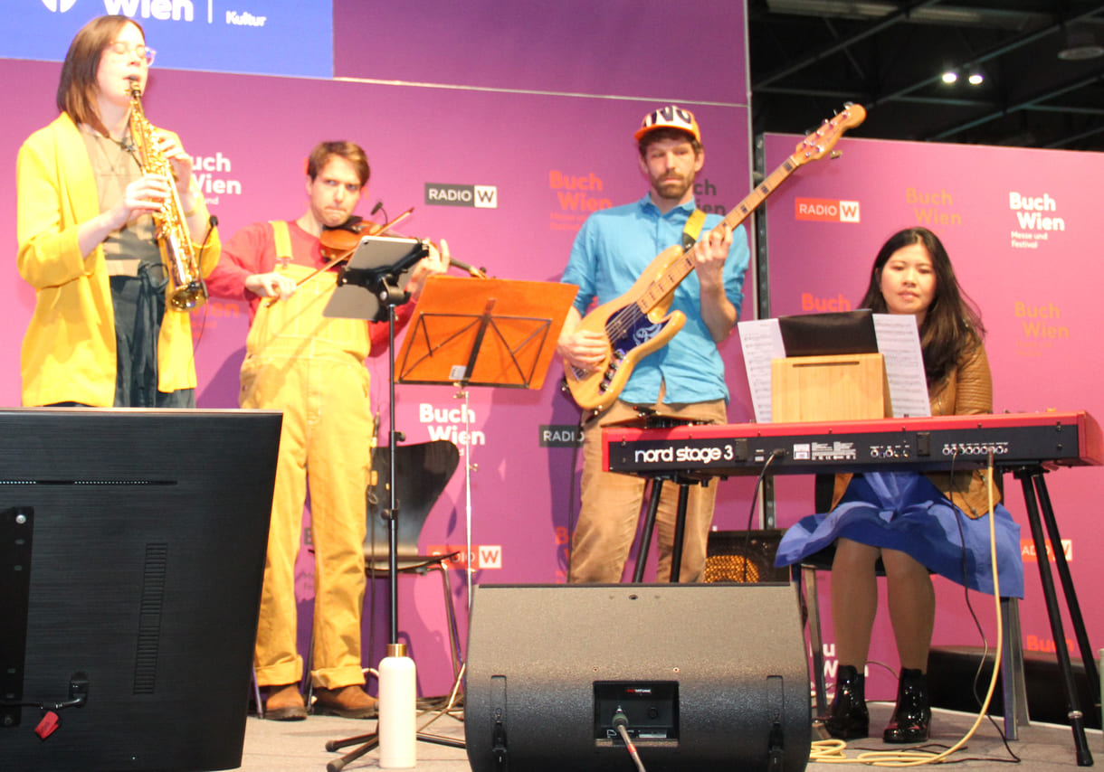 Passende musikalische Umrahmung durch das 