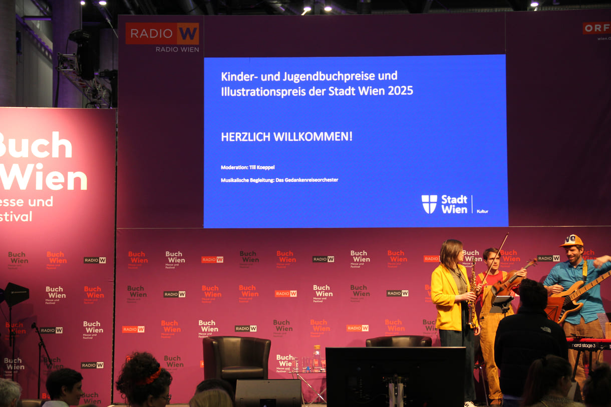 Passende musikalische Umrahmung durch das 