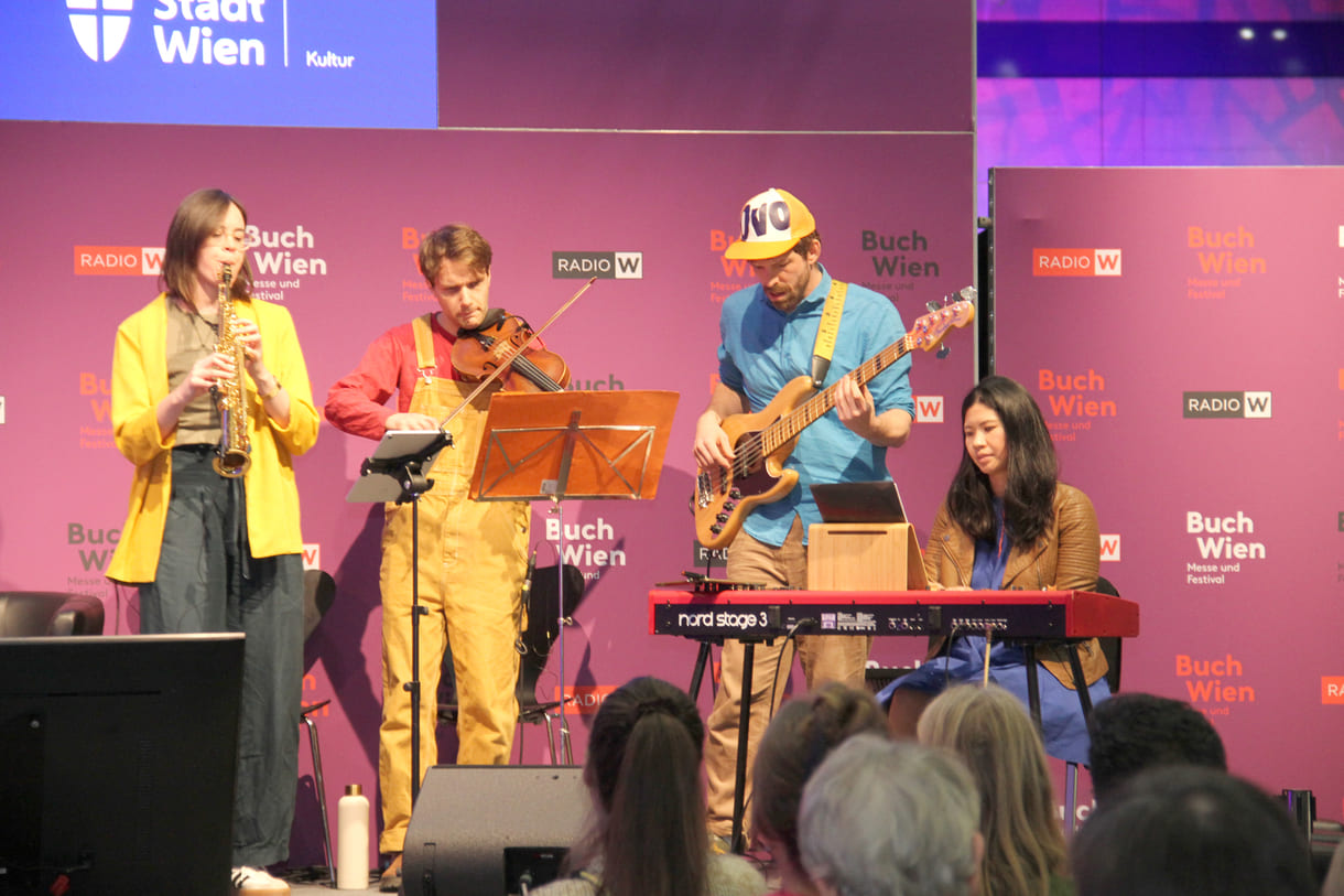 Passende musikalische Umrahmung durch das 