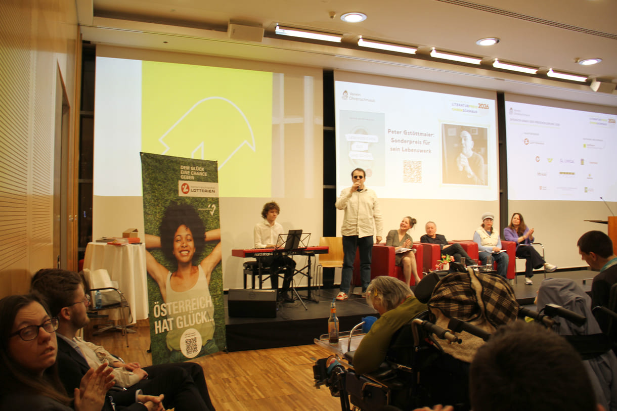 Für die musikalische Umrahmung sorgten Linus Ritsch (Piano) und Connor Moser (Gesang)