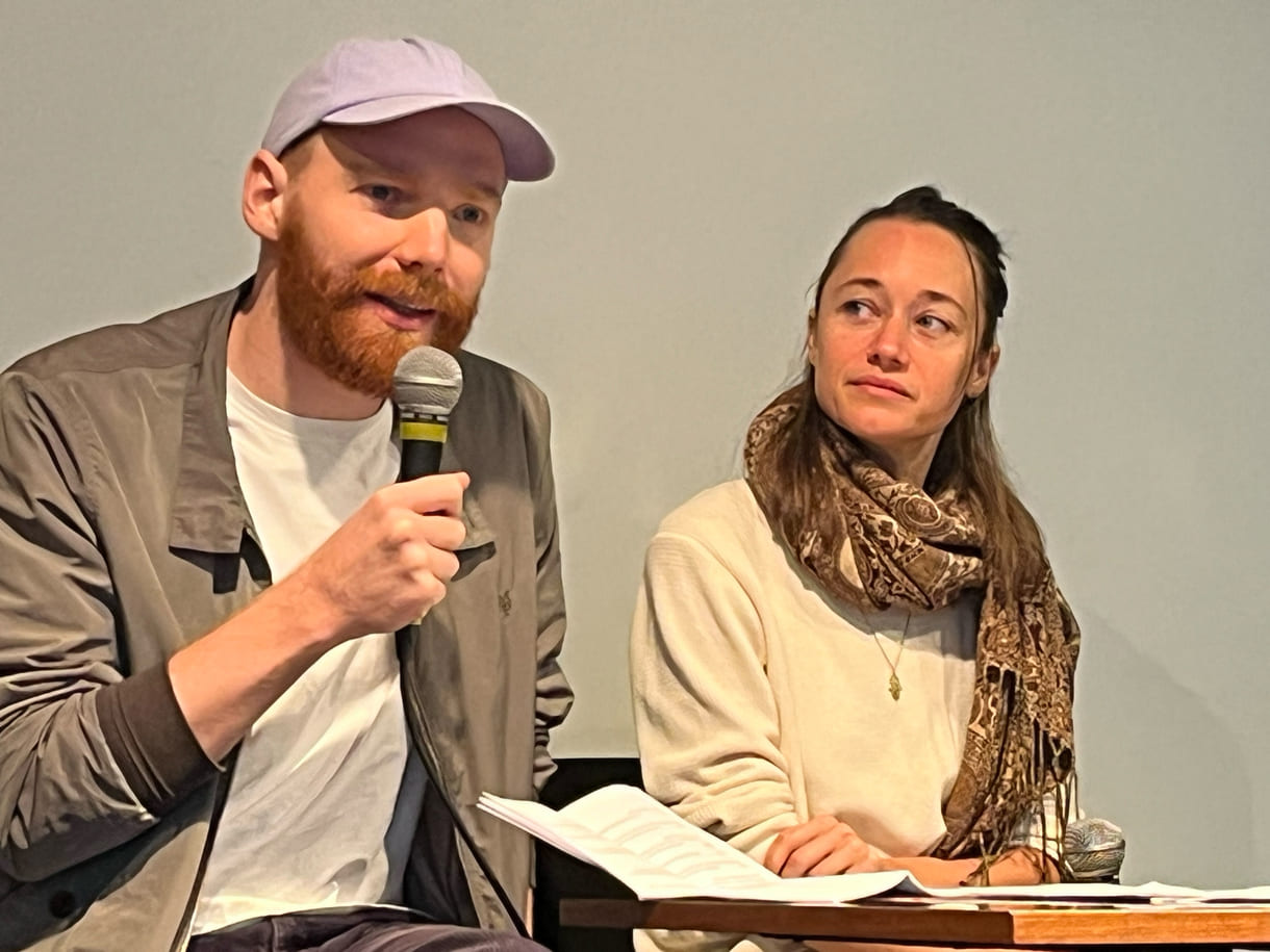 Jakob Immervoll und Lena Kalisch lasen aus Gogols 