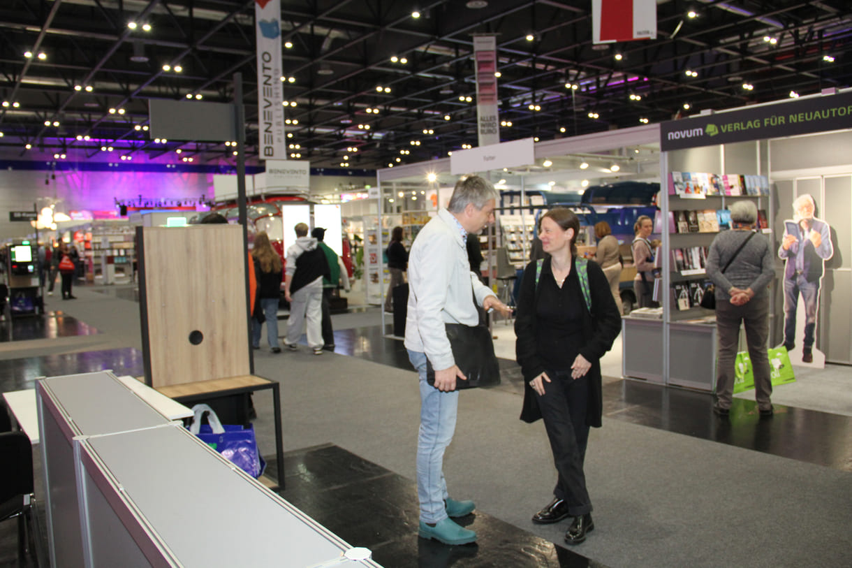 Zwei der Jurymitglieder - Klaus Nowak und Kathrin Wexberg