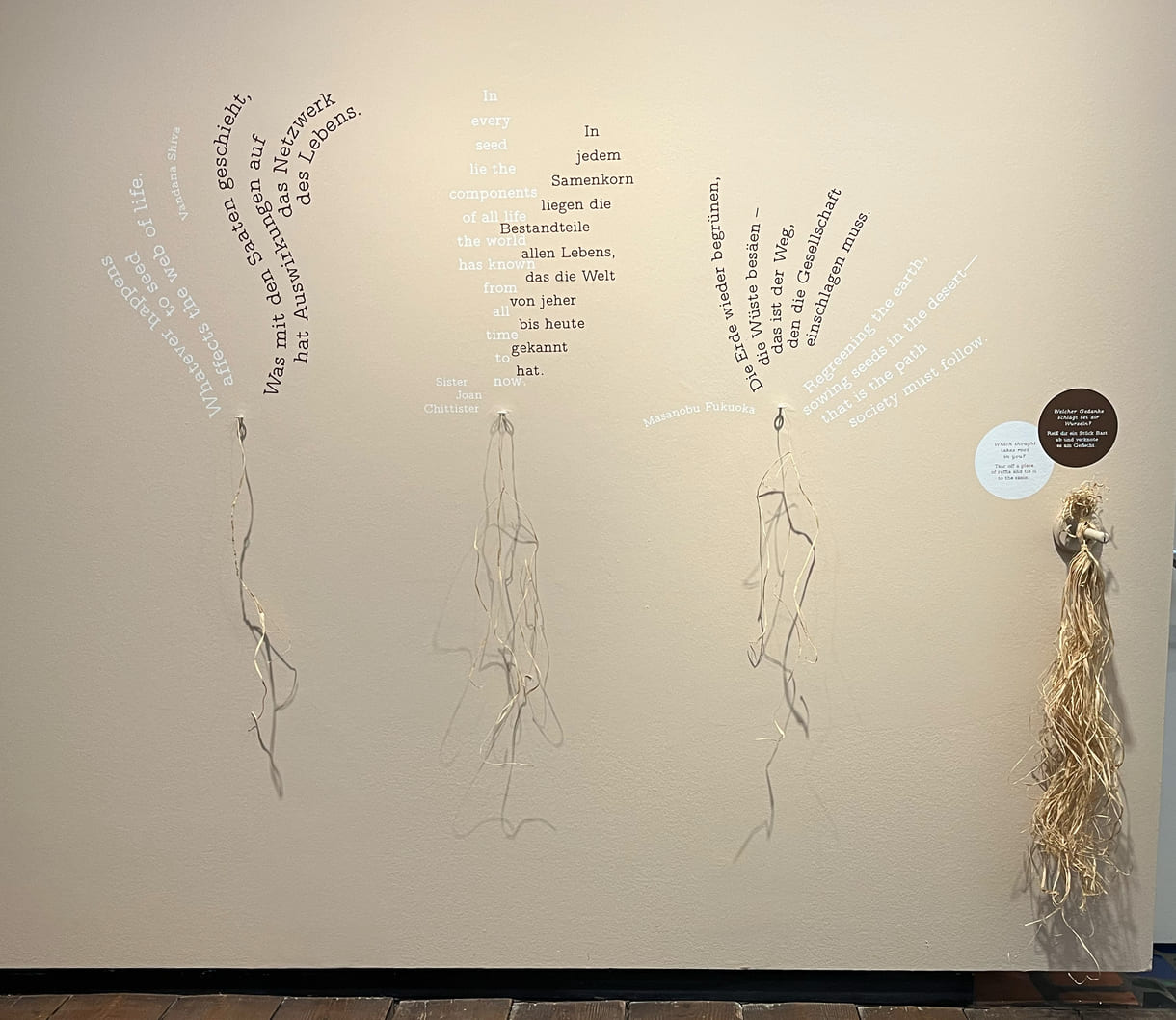 Werke aus der Gemeinschafts-Ausstellung im Kunsthaus Wien