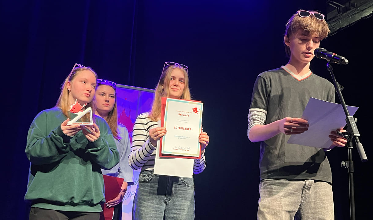 Vergabe des Originalitätspreises