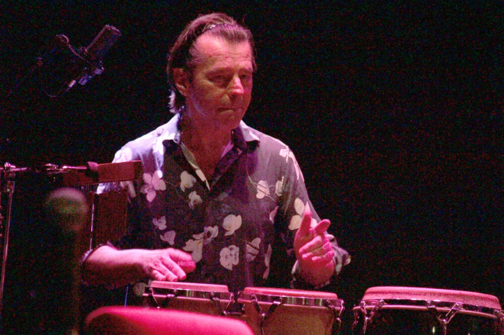 Percussionist Andi Steirer
