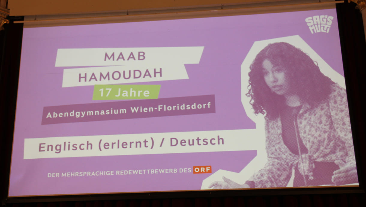 Insert zu Preisträgerin Maab Hamoudah