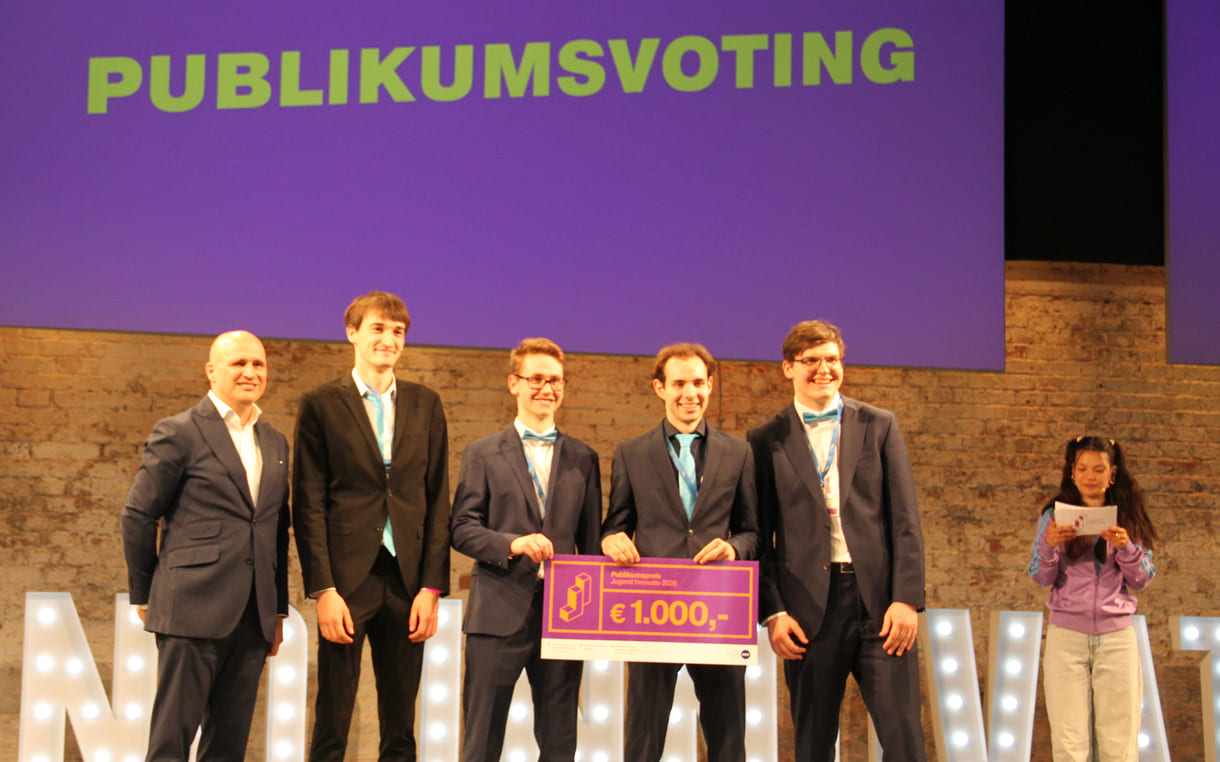 Auszeichnung für die Publikums-Sieger