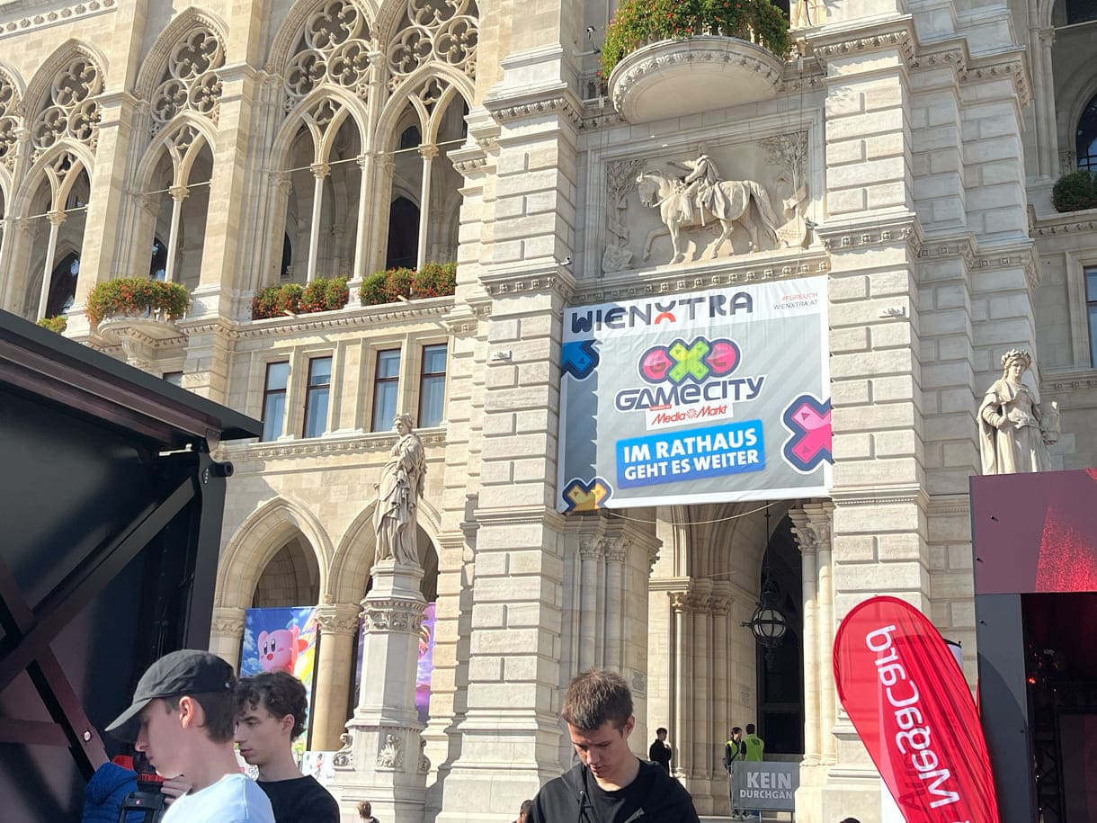 Wiens Rathaus als Spiel-Zentrale