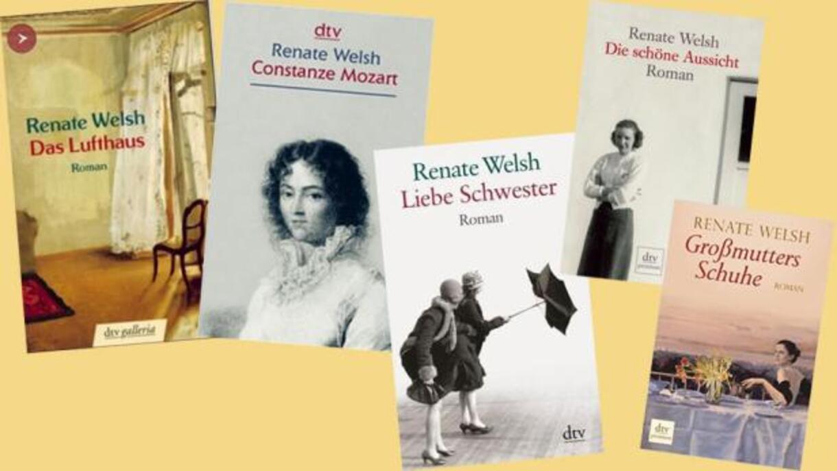 Einige der titelseiten von damals - 2017 - schon veröffentlichten Welsh-Bücher für Erwachsene
