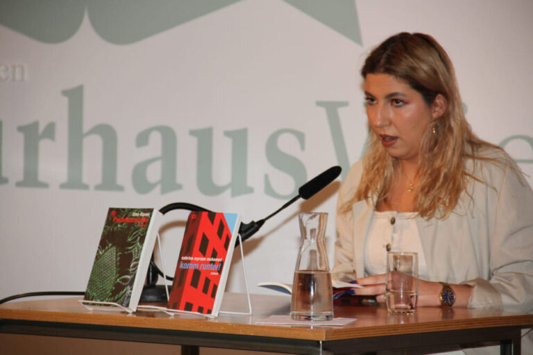 Sabrina Myriam Mohamed liest aus ihrem (ersten) Jugendroman im Wiener Literaturhaus