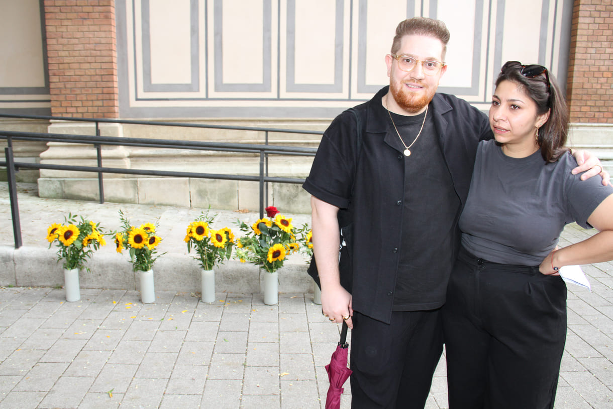Samuel Mago und Sladjana Mirković