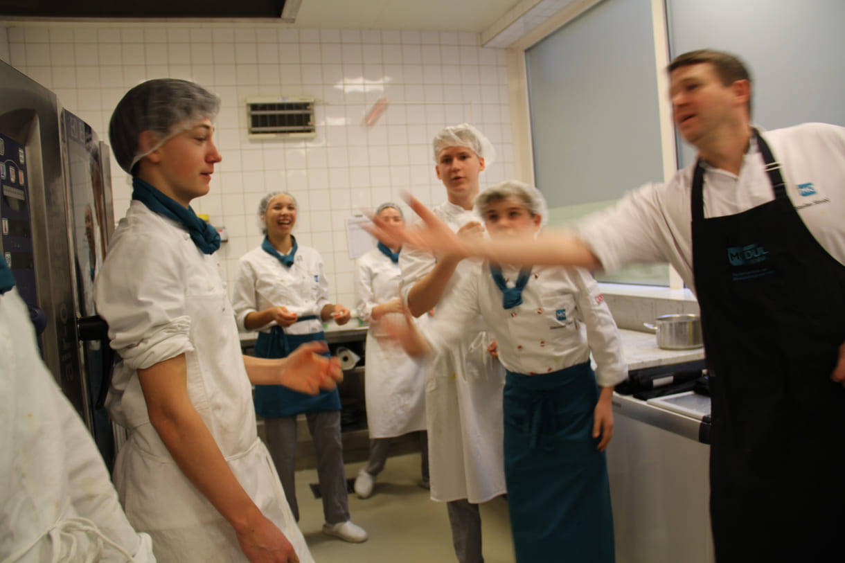 Fliegende Schoko-Kugeln für die Garnelen-Putztruppe