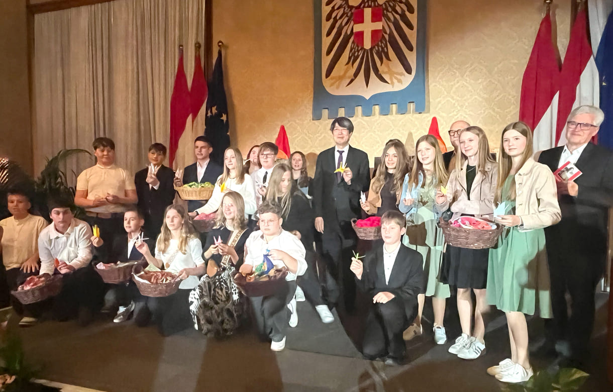 Mittelschüler:innen aus Seitenstetten Biberbach