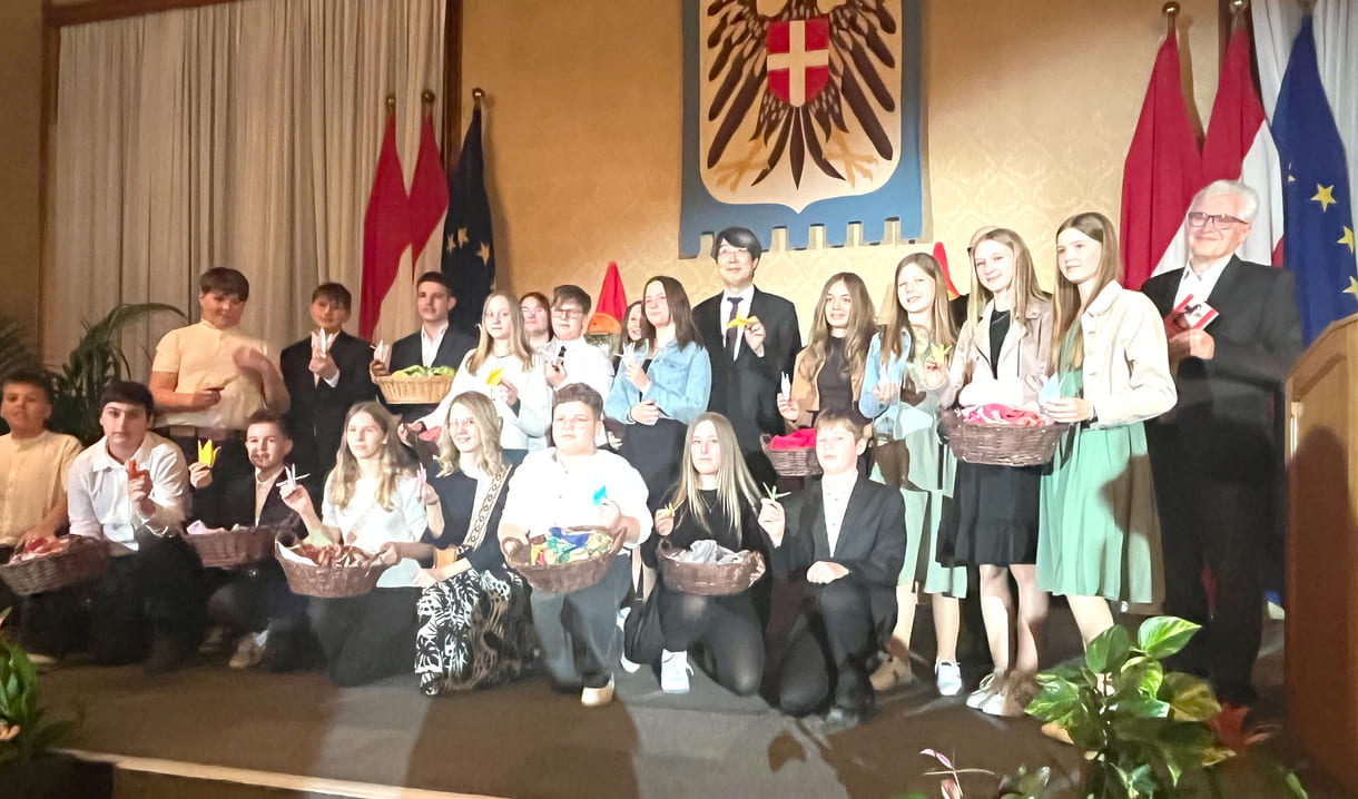 Mittelschüler:innen aus Seitenstetten Biberbach