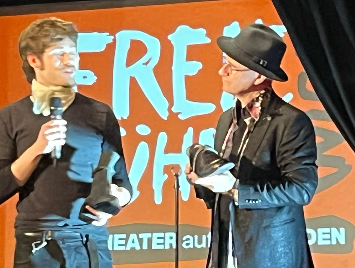 Schuhmacher Ludwig Max Laengauer und Gernot Kranner